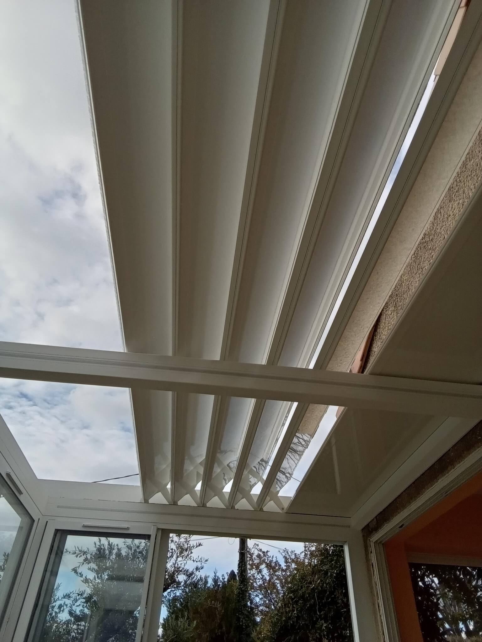 Store de plafond pour véranda