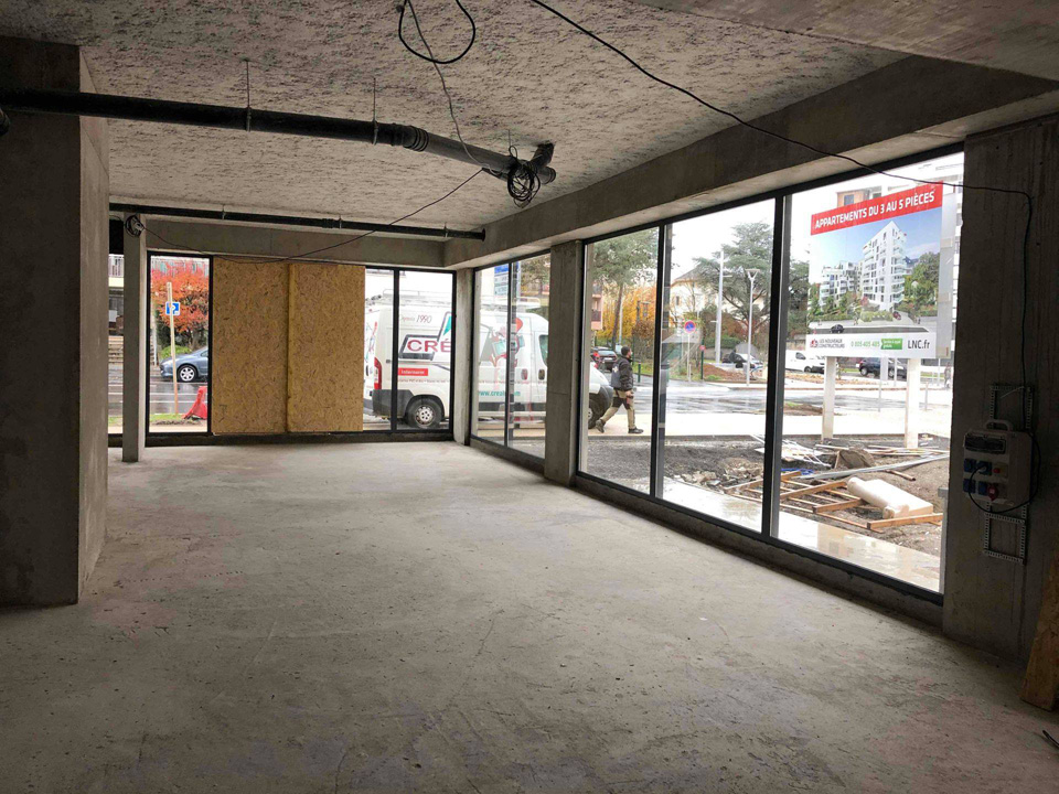 Intérieur de locaux commerciaux